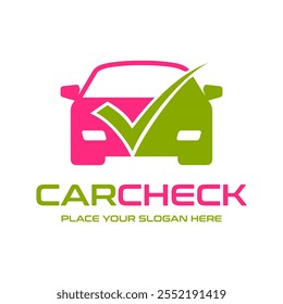 CAR CHECK MESIN LOGO DESIG