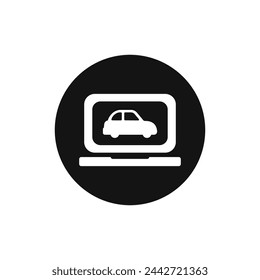 Car check up vector icon
