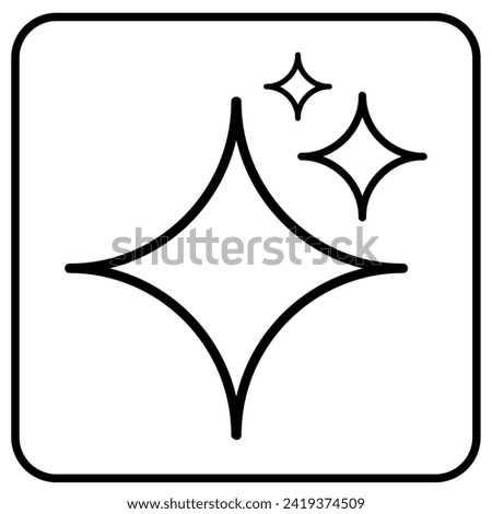 Car chrome parts vector icon