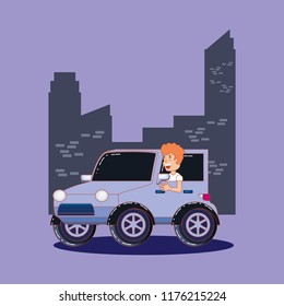 car and city design