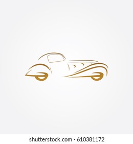 car classic icon to logo automotive