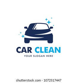 Car Clean Logo Design Vector