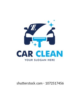 Car Clean Logo Design Vector