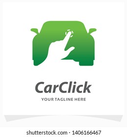 Car Click Logo Design Template