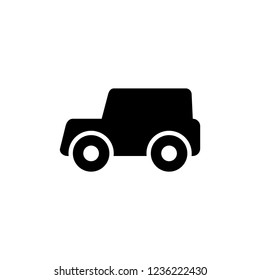 car clip art icon vector illustration