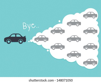 car cloud leadership concept