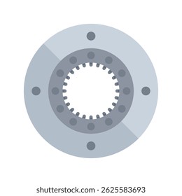 Car clutch disc with friction lining and hub spring using for automotive industry