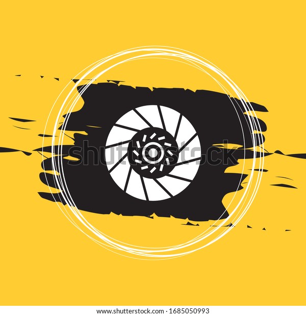 Car Clutch\
Plate Icon Vector Illustration\
Eps10