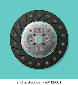 Car clutch power transmission disc drive replace