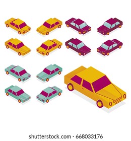 CAR.
Collection of isometric elements.
