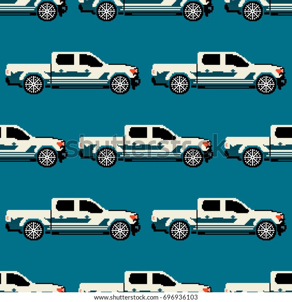 car colored seamless
pattern