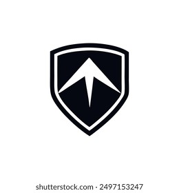 Car company logo, car company branding logo template black and white