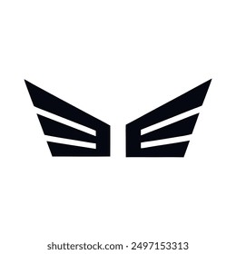Car company logo, car company branding logo template black and white