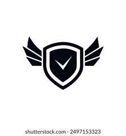 Car company logo, car company branding logo template black and white
