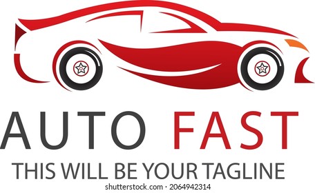Car company logo template  vector