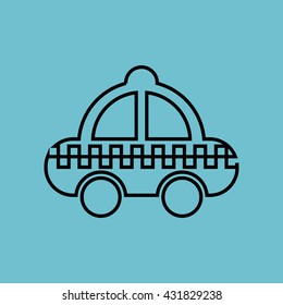 car concept isolated design 