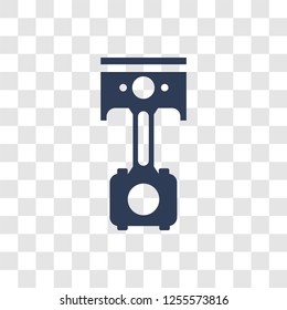 car connecting rod icon. Trendy car connecting rod logo concept on transparent background from car parts collection