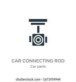 Car connecting rod icon vector. Trendy flat car connecting rod icon from car parts collection isolated on white background. Vector illustration can be used for web and mobile graphic design, logo, 
