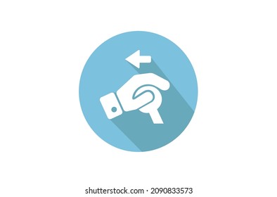 Car Control handle icon illustration
