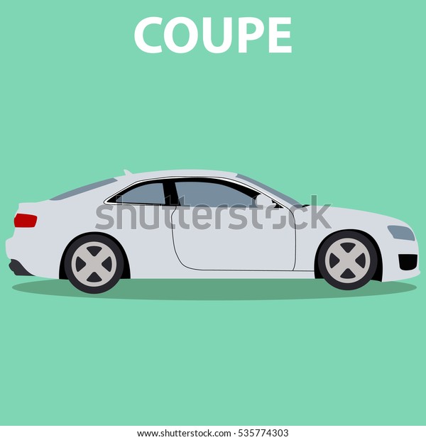 Car Coupe vehicle transport type design.\
vector illustration