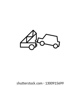 car, crane icon. Can be used for web, logo, mobile app, UI, UX