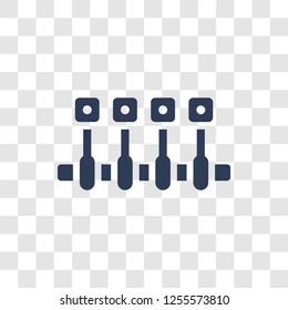 car crankshaft icon. Trendy car crankshaft logo concept on transparent background from car parts collection