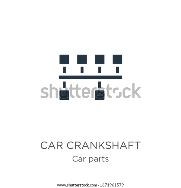 Car crankshaft icon vector. Trendy flat car\
crankshaft icon from car parts collection isolated on white\
background. Vector illustration can be used for web and mobile\
graphic design, logo,\
eps10