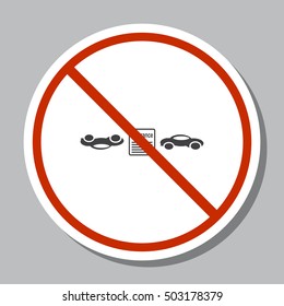 Car Crash and Accidents Icon Vector