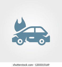 Car Crash Icon