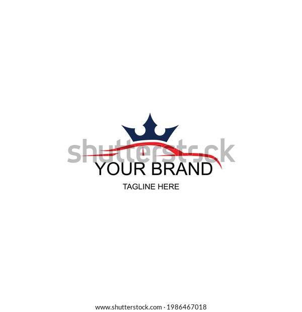car with crown logo\
vector template