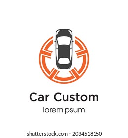 Car Custom logo or symbol template design