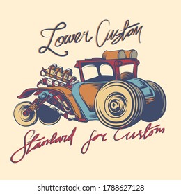 Estándar personalizado del coche para logotipo o afiche