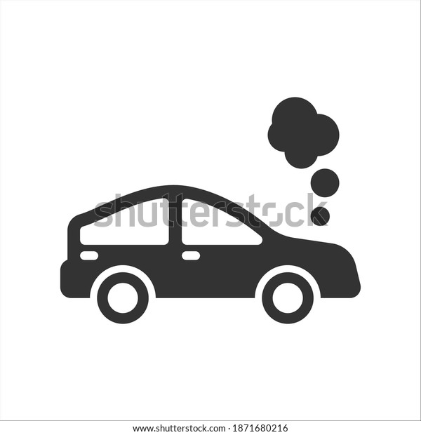 Car Damage icon, vector\
graphics