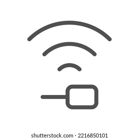 Car dashboard icon outline and linear vector.
