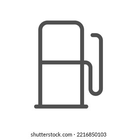 Car dashboard icon outline and linear vector.
