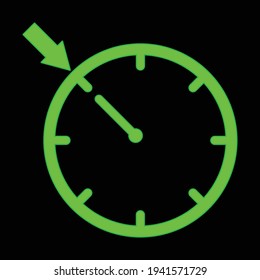 car dashboard indicator icon symbol vector