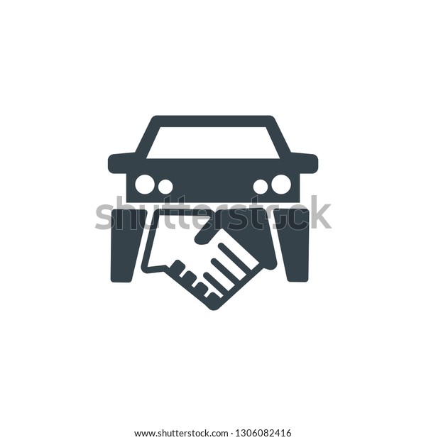 car deal concept\
logotype template design. Business logo icon shape. car deal simple\
logo illustration