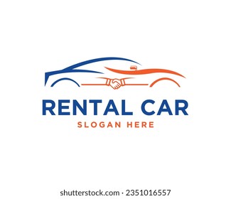 Car Deal Logo Template Design Vector Icon Illustration.