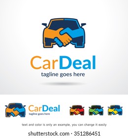 Car Deal Logo Template Design Vector