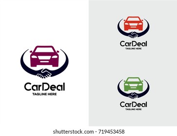 Car Deal Logo Template Design Vector, Emblem, Design Concept, Creative Symbol, Icon