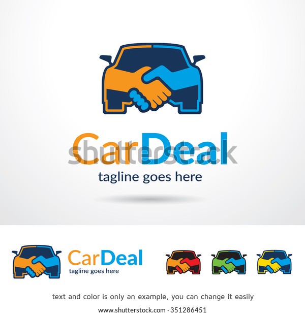 Car Deal Logo Template\
Design Vector
