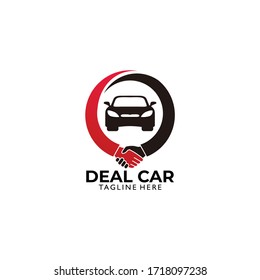 car dealer logo. icon vector isolated