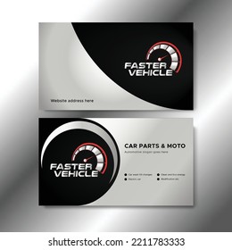 Car Dealer And Mechanic Business Card