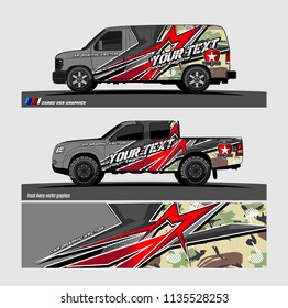 car decal design. abstract Modern shape with grunge background
