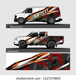 car decal design. abstract racing livery for vehicle vinyl wrap 