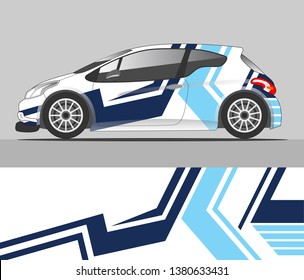 Car decal design vector