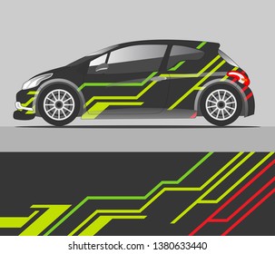 Car decal design vector