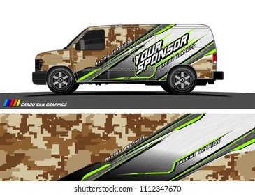 car decal design vector. abstract background for vehicle vinyl wrap