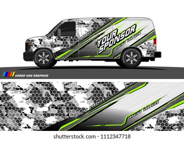 car decal design vector. abstract background for vehicle vinyl wrap