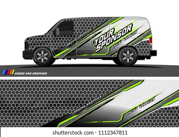 car decal design vector. abstract background for vehicle vinyl wrap